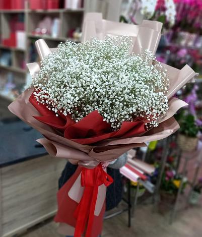 Букет цветов из: Гипсофила в Новобурейский