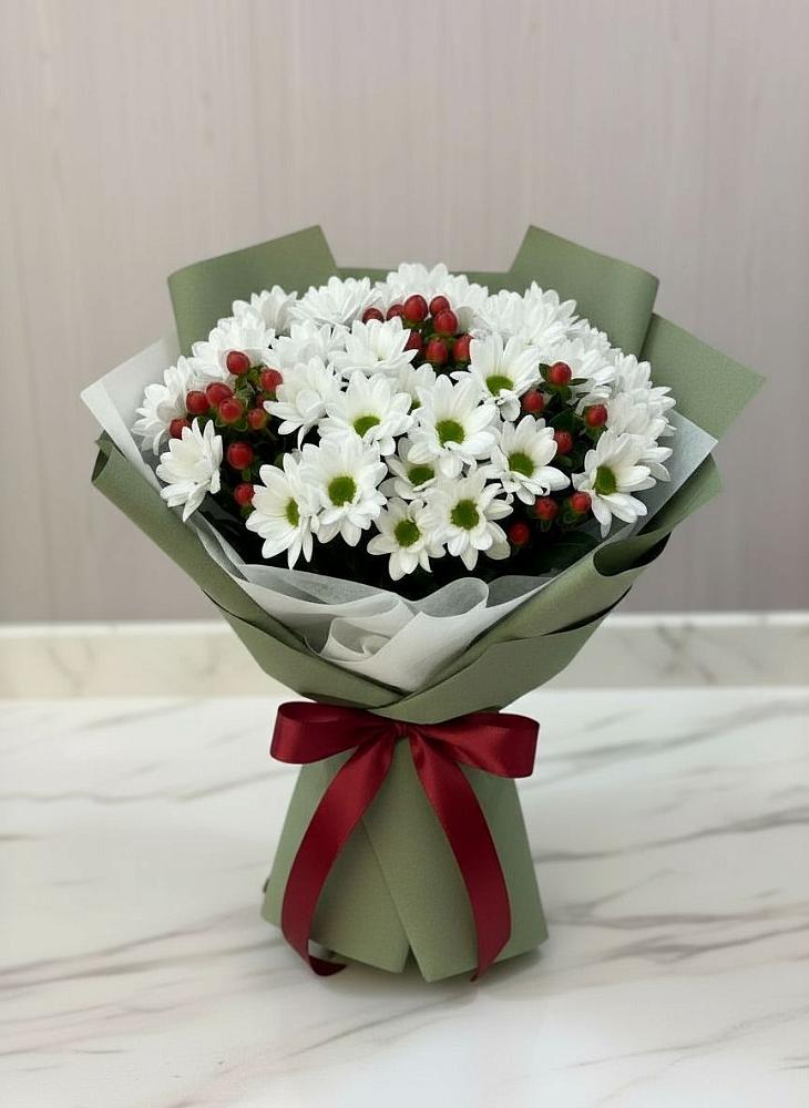 Букет цветов из: Хризантемы в Новобурейский