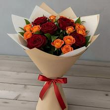 Букет Любовь и восторг в Новобурейский