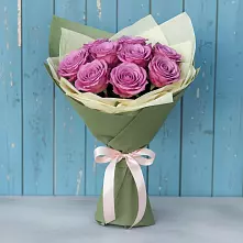 Букет Розы Фёрст Леди в Новобурейский