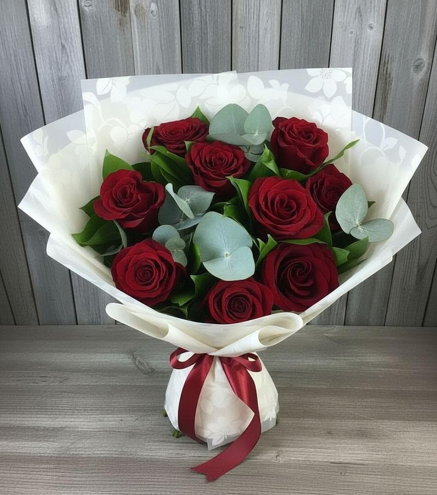 Букет цветов из: Розы в Новобурейский