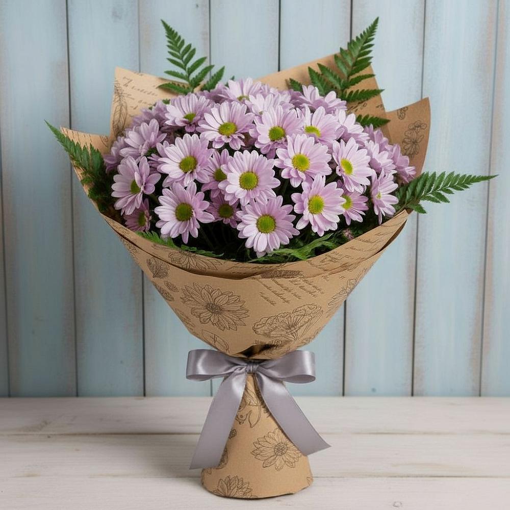 Букет цветов из: Хризантемы в Новобурейский