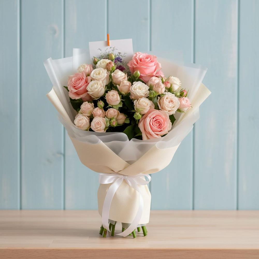 Букет цветов из: Розы в Новобурейский