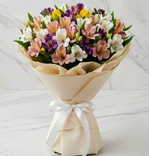 Букет цветов из:  Альстромерии в Новобурейский