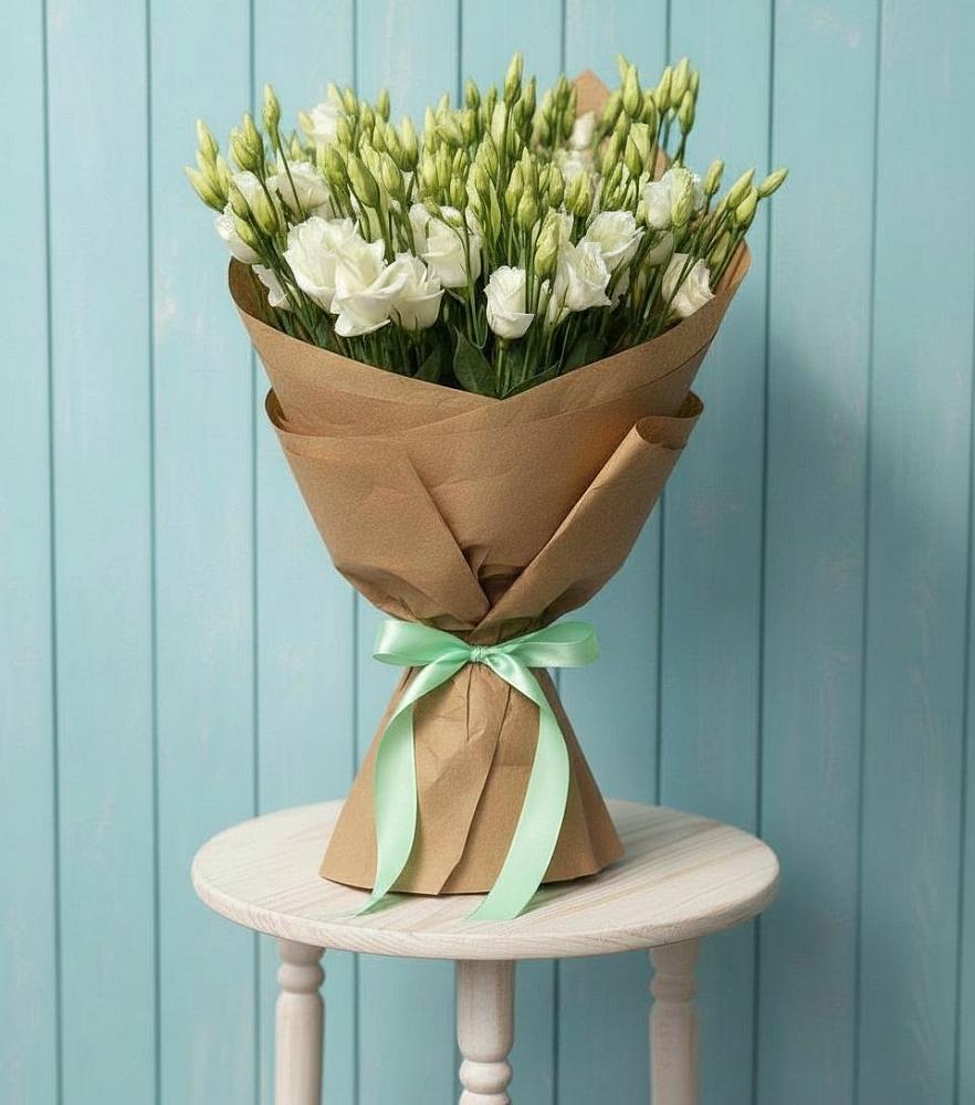 Букет цветов из: Лизиантусы в Новобурейский