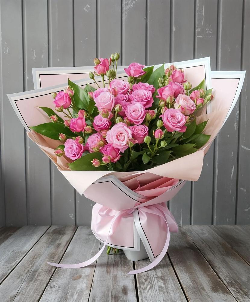 Букет Розовый кустик в Новобурейский