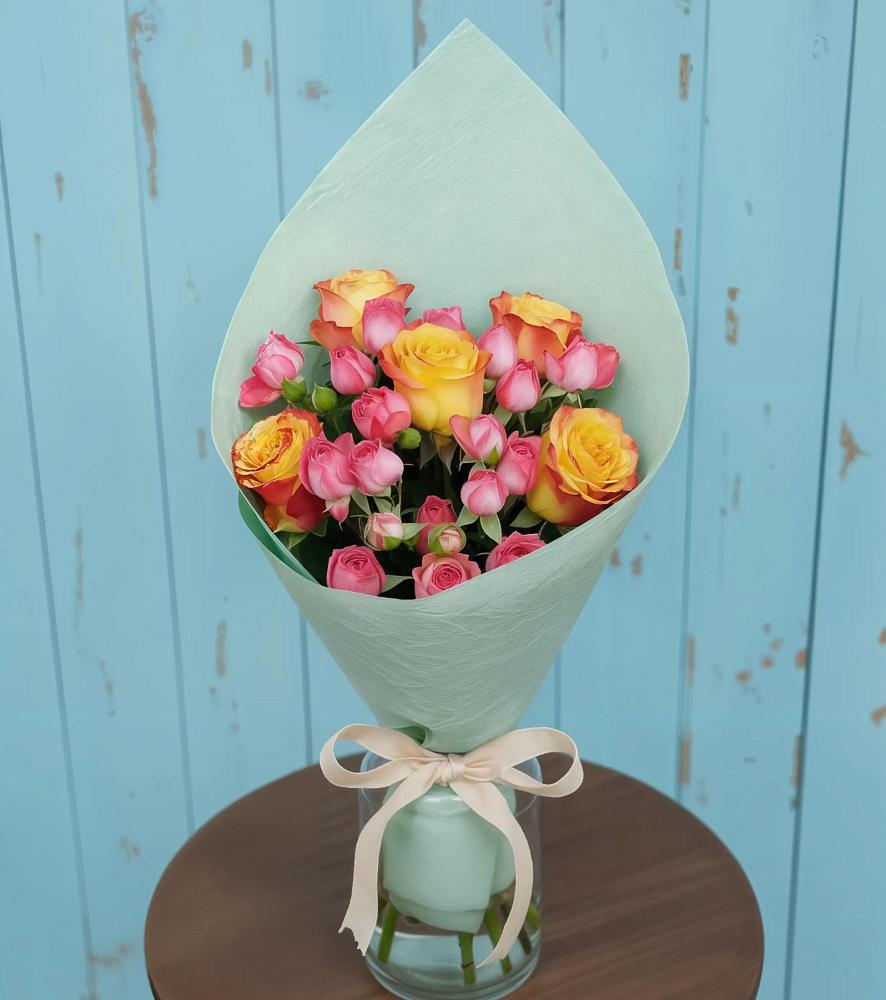 Букет цветов из: Розы в Новобурейский