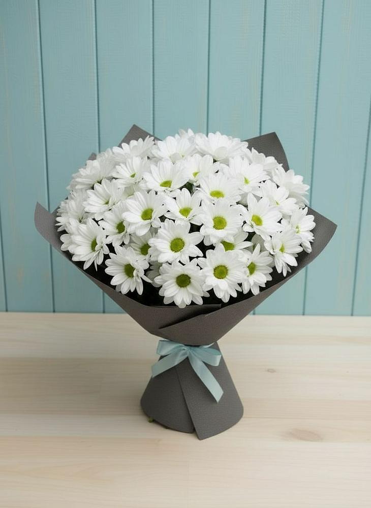 Букет цветов из: Хризантемы в Новобурейский