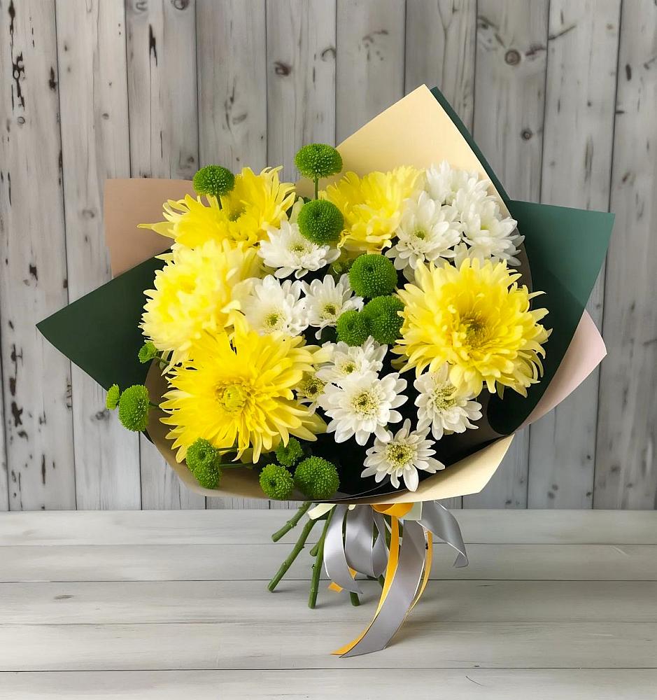 Букет цветов из: Хризантемы в Новобурейский