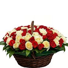 Премиум букет из: Розы #REPLACE_PRED# Новобурейский