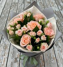 Букет цветов из:  Розы #REPLACE_PRED# Новобурейский