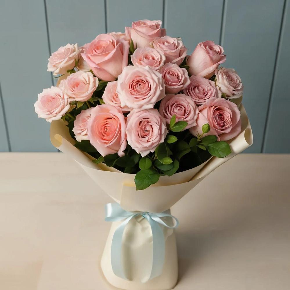 Букет Розовый шарм в Новобурейский