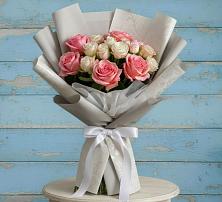 Букет цветов из:  Розы #REPLACE_PRED# Новобурейский